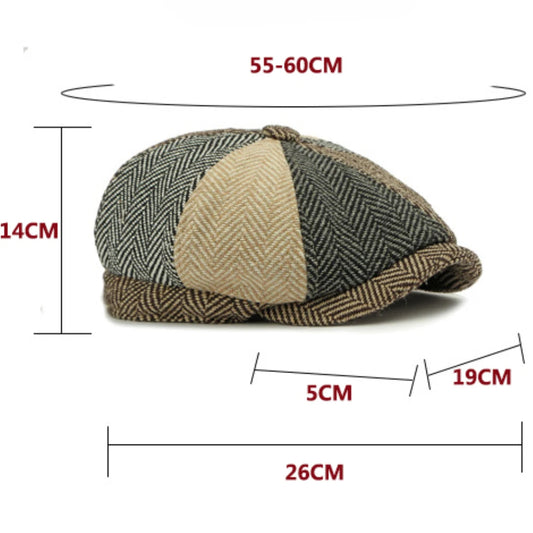 Valencia Striped Beret
