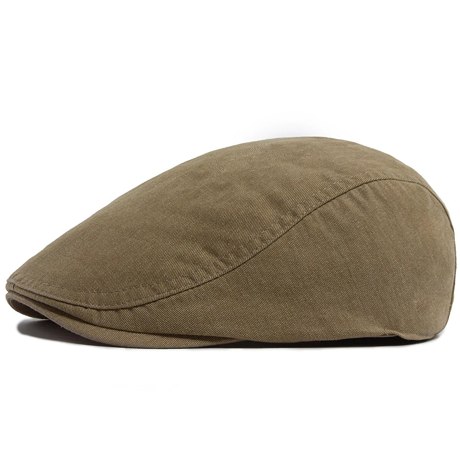 Washed Cotton Ivy Cap | Versatile Country Flat Hat | Urban Caps NZ