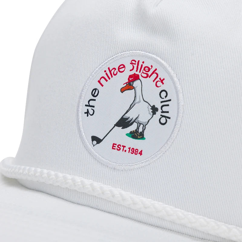 Nike Breathable Baseball Cap - Printed White Sun Hat