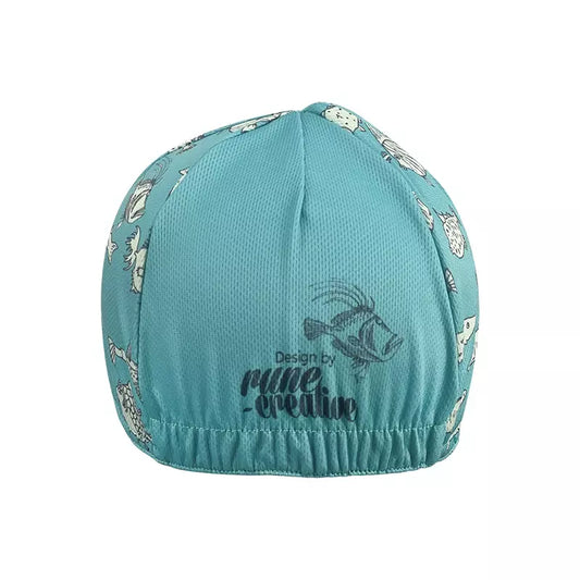 Sea Fish Cycling Cap Rune Creative Acrylic Lightweight Packable Headwear