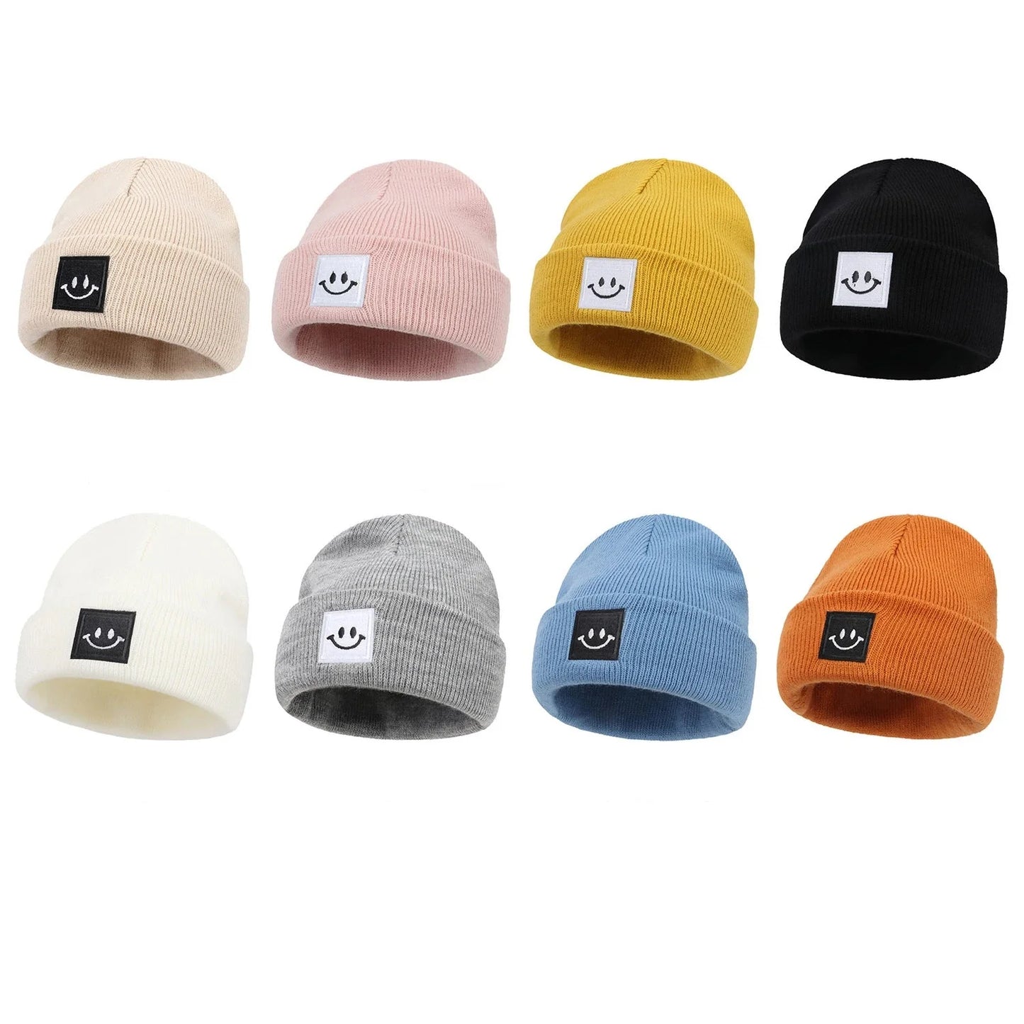 Smiling Baby Kids Winter Beanie Knitted - Urban Caps
