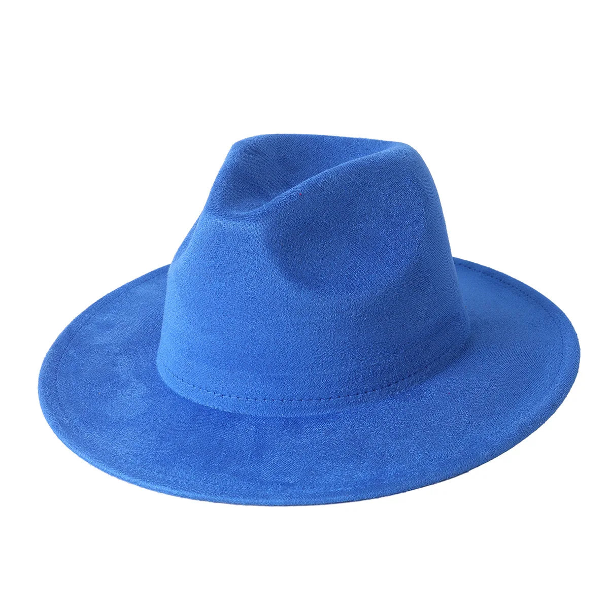 Stevenson Suede Fedora Hat - Vegan Suede and Cotton for a Timeless City Ready Look