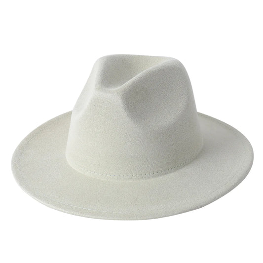 Stevenson Suede Fedora Hat - Vegan Suede and Cotton for a Timeless City Ready Look