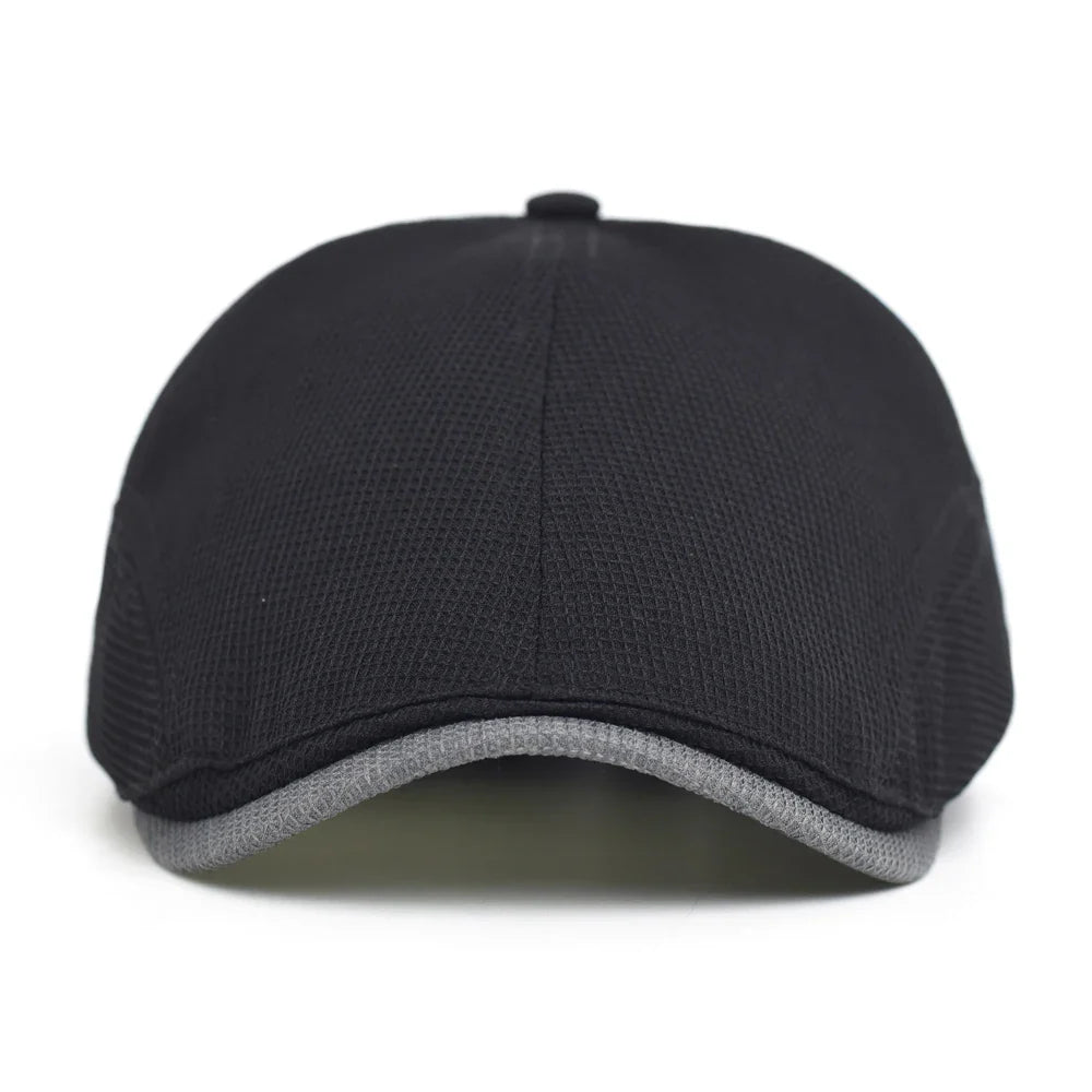 Summer Golf Flat Cap - Lightweight Cap Suited For Warm Weather On The Golf Course