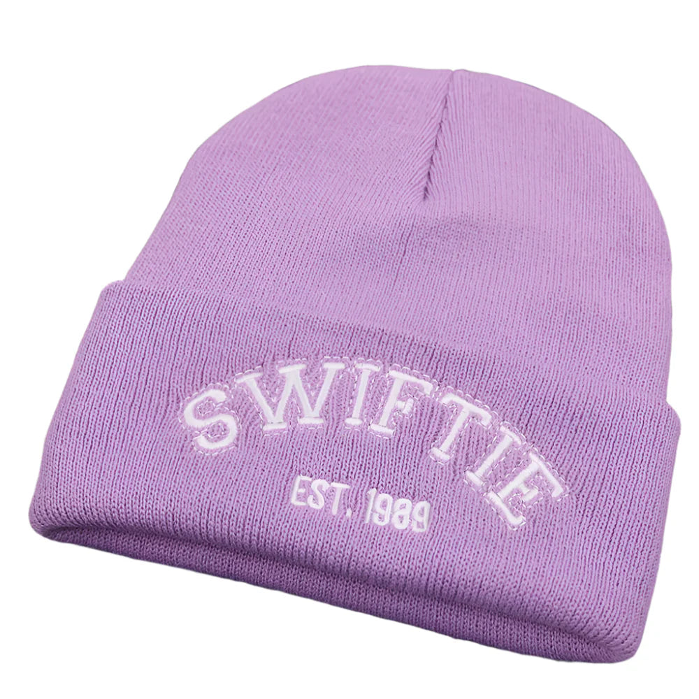 Swiftie Cotton Beanie - Lightweight Knit With Soft Cotton And Acrylic For Daily Style