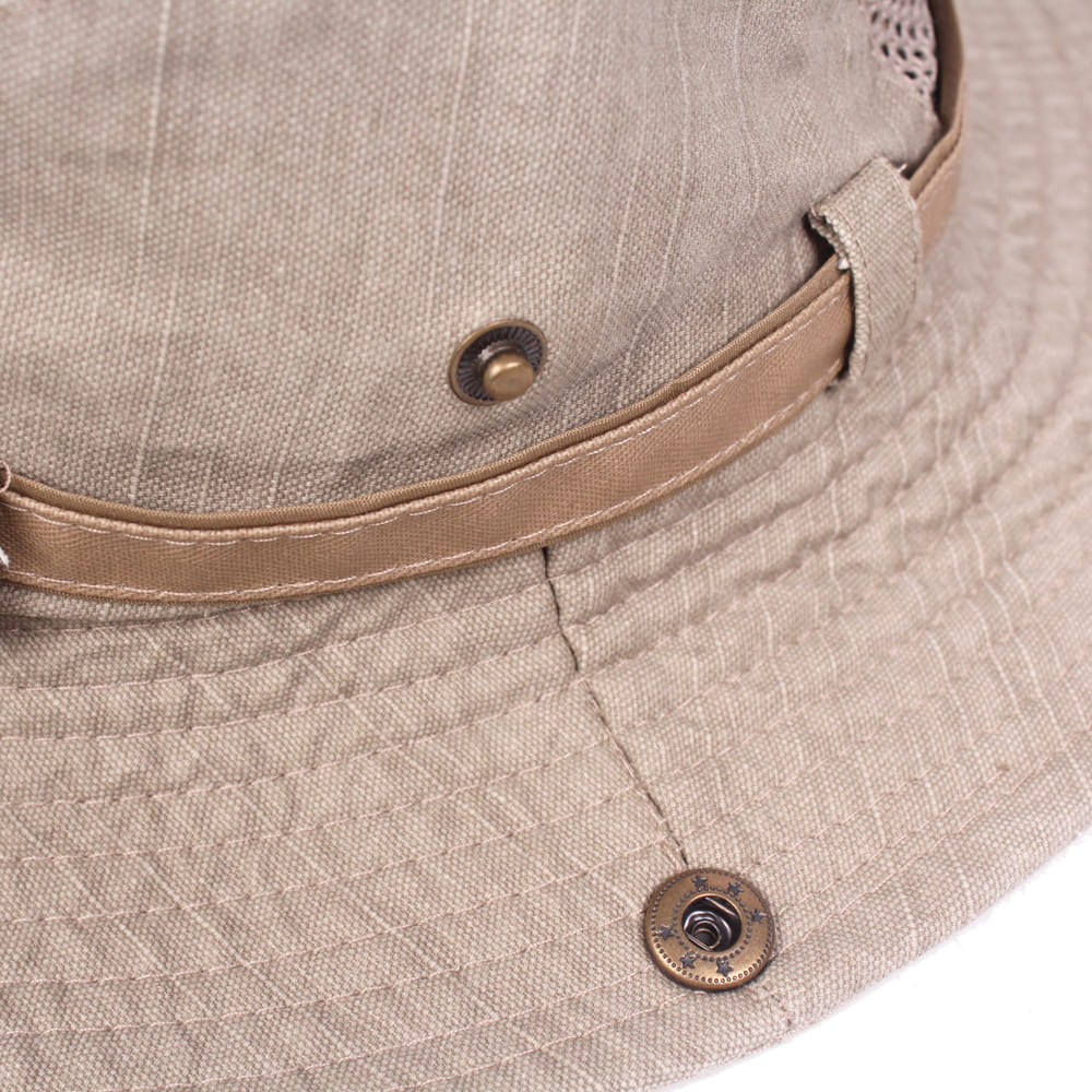 Travellers Sun Bucket Hat – Lightweight Cotton Outdoor Hat