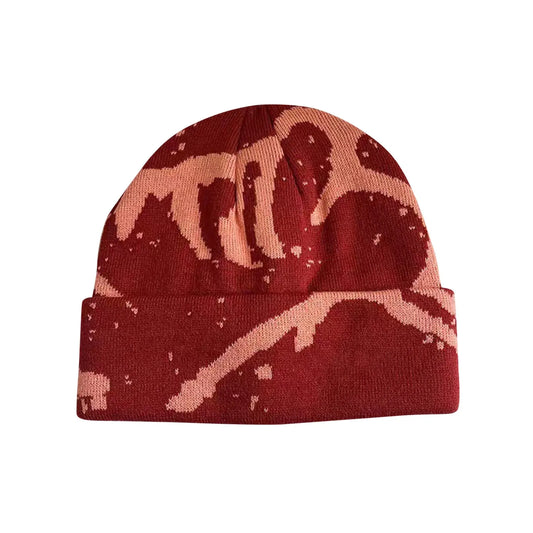 Vortex Winter Abstract Beanie - Warm, Versatile Winter Beanie With An Abstract Pattern