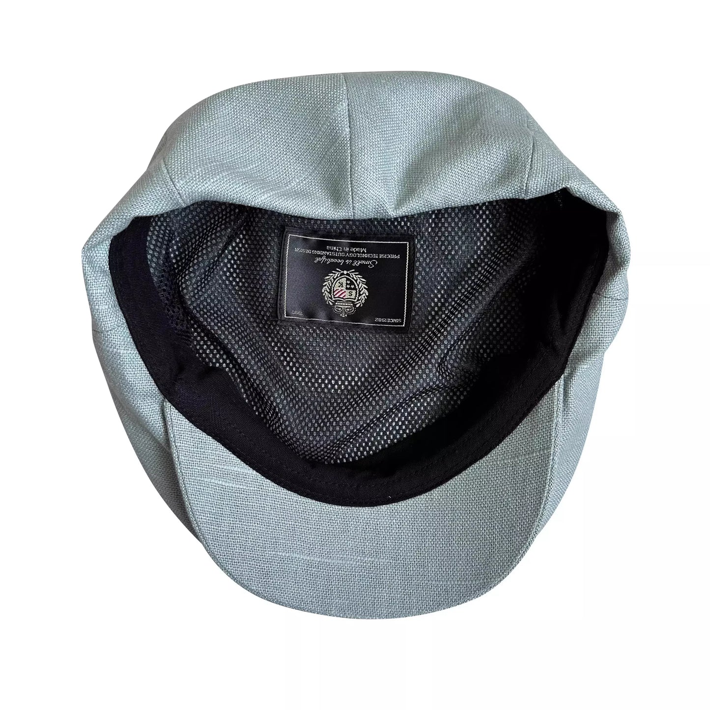 Wright Vintage Linen Flat Cap - Lightweight Linen Cap With A Timeless Silhouette