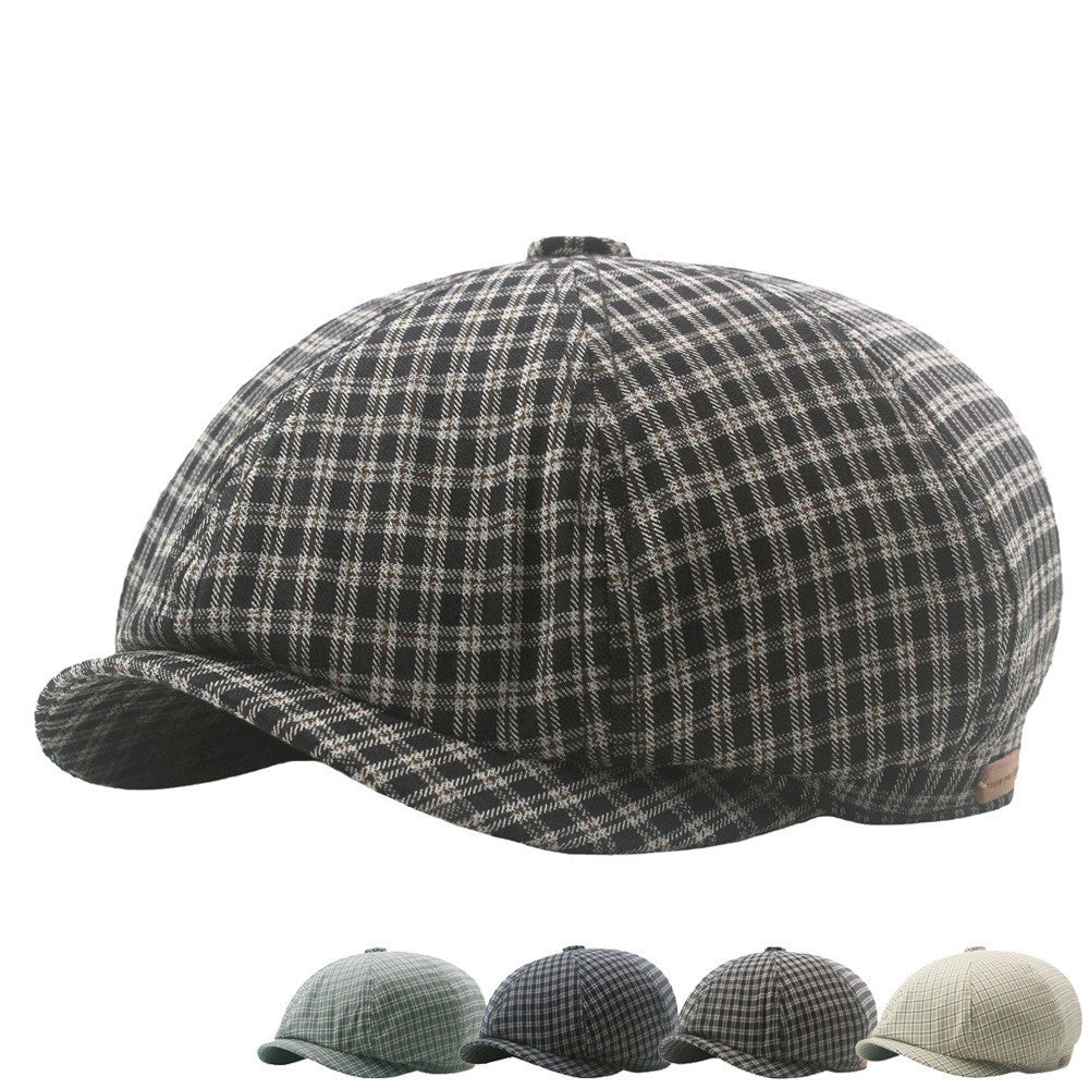 Casual British Small Lattice Beret Retro - Urban Caps