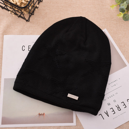 Men's Fashion Knitted Woolen Cap: Stylish and Warm for Outdoor Adventures - Urban Caps