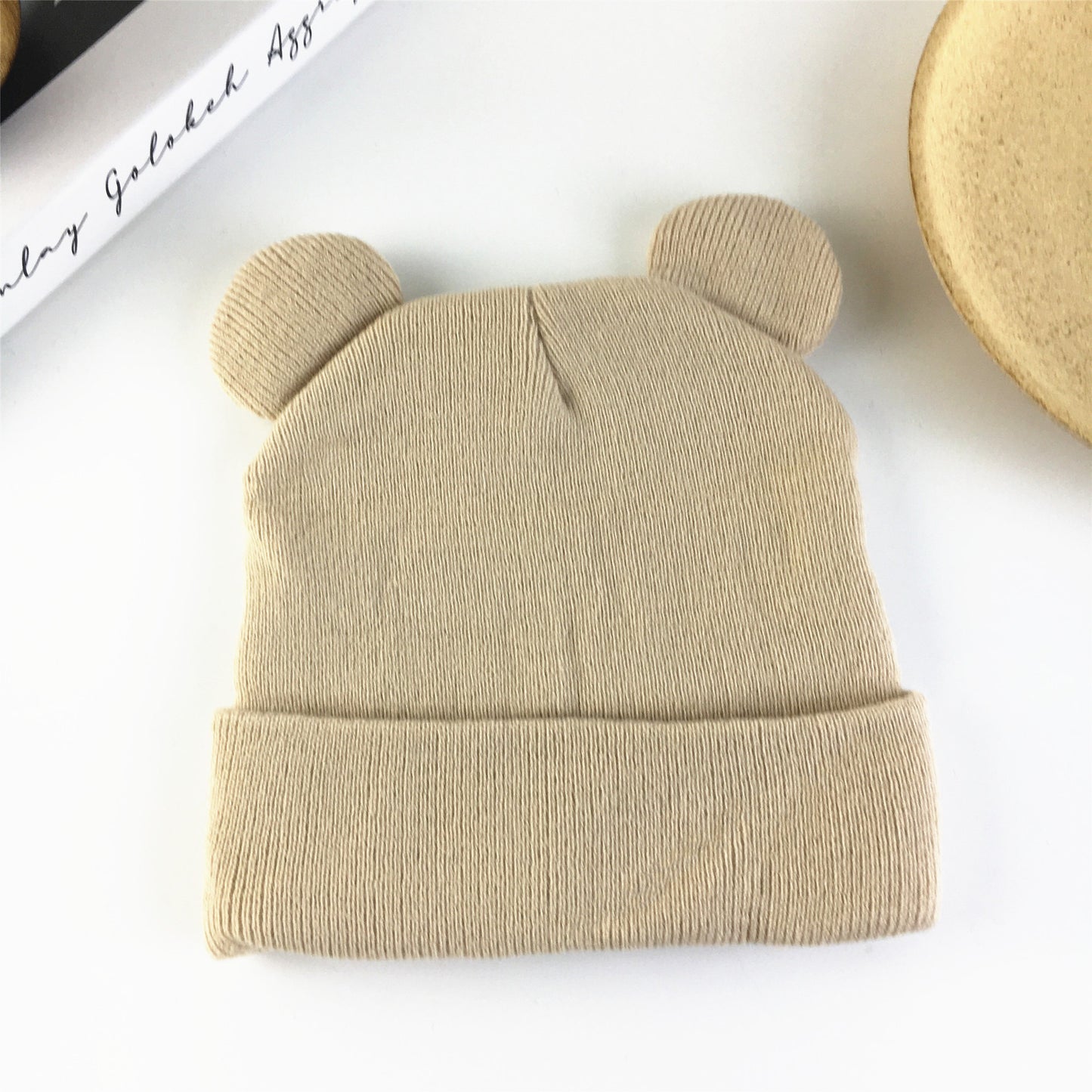 Autumn And Winter Funny Bear Ears Student Earflaps Warm Knitted Hat - Urban Caps