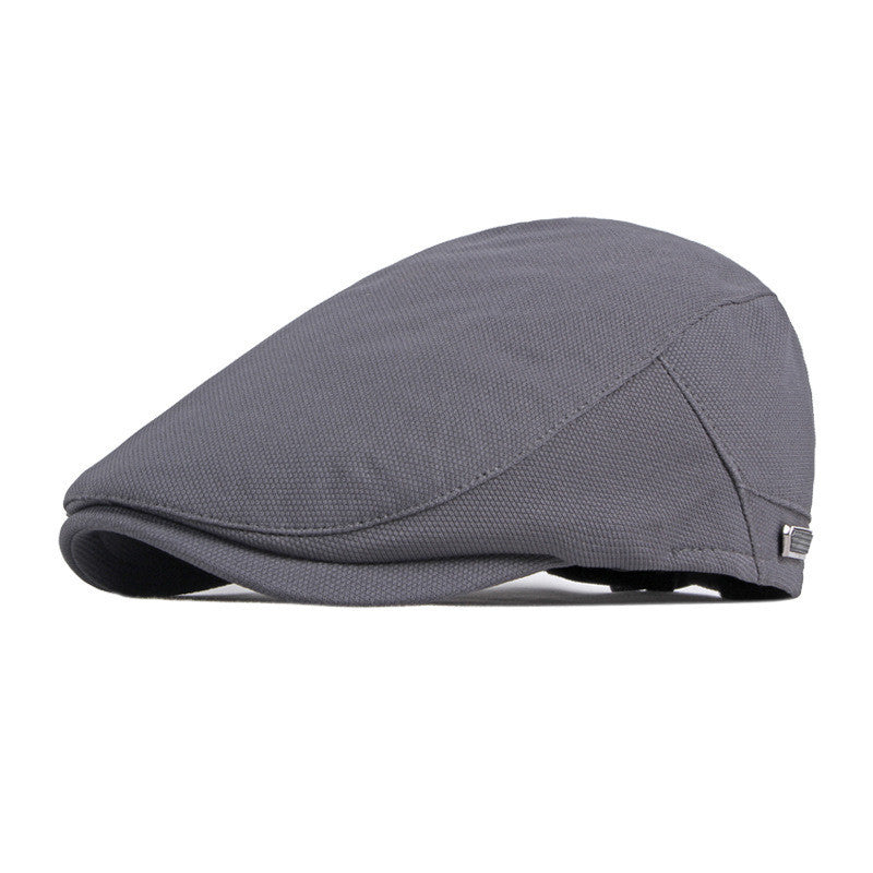 Simple Fashion All-match Cap Men's Casual Beret - Urban Caps