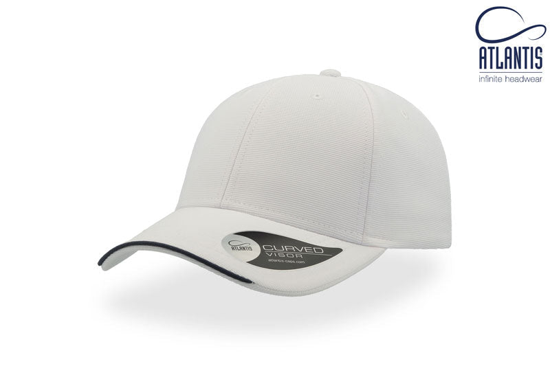 Atlantis Estoril Cap – 100% Polyester Jacquard with Structured Front & Adjustable Velcro | NZ Stock - Urban Caps