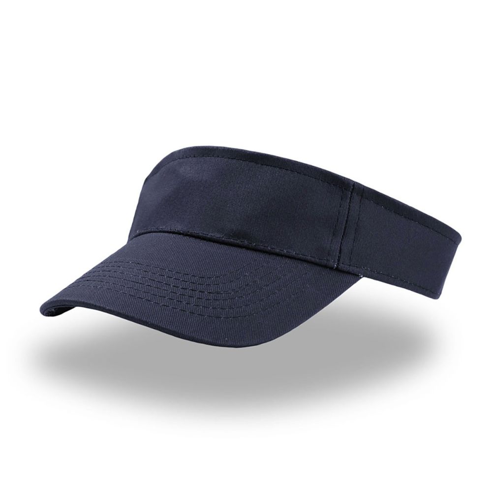 Atlantis Roland Cotton Visor – Adjustable Velcro Strap for Sports & Leisure | NZ Stock - Urban Caps