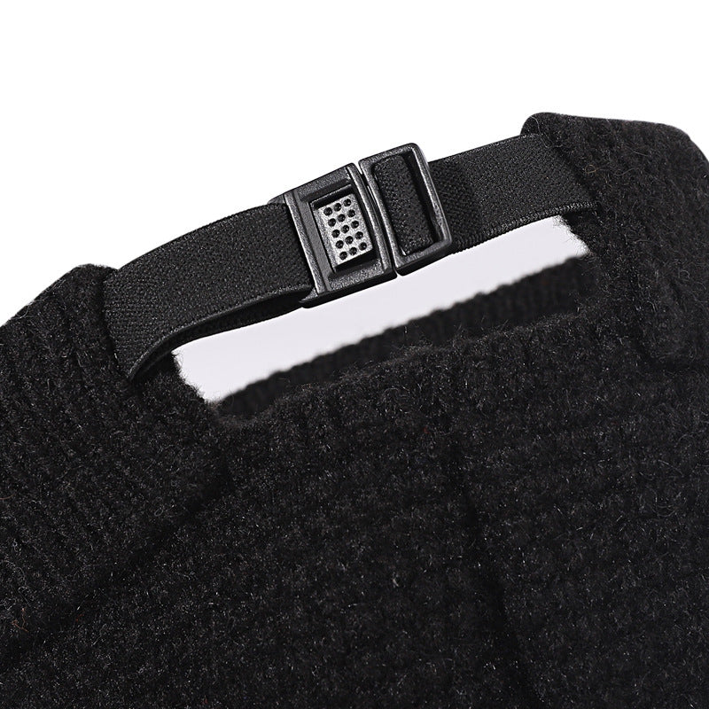 Outdoor Autumn And Winter Warm Hemming Knitted Woolen Cap - Urban Caps
