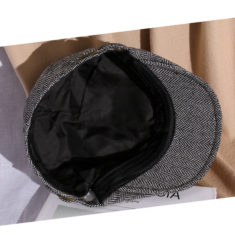 Autumn And Winter Woolen Mens And Womens Beret Caps - Urban Caps