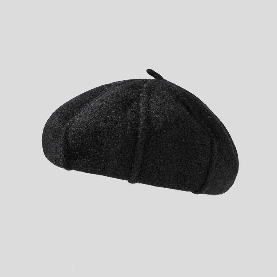 Women's Soft Cashmere Knit Beret – Japanese Style - Urban Caps