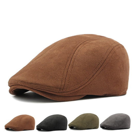 Retro Suede Dome Hat – Unisex Soft-Crown Cap - Urban Caps