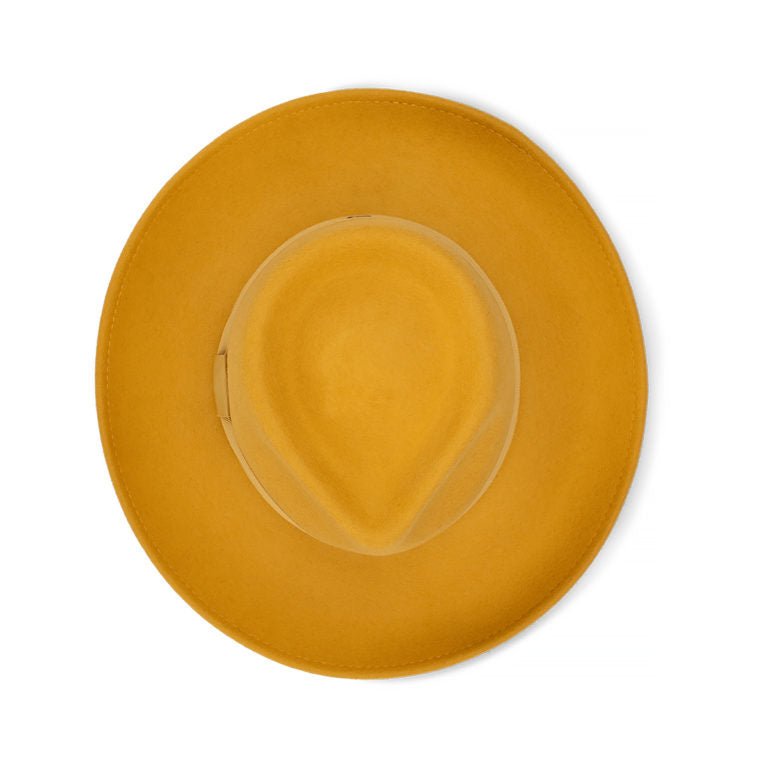 Bennett Wide Brim Crushable Hat in Australian Wool Felt with Water Repellent Finish - Urban Caps