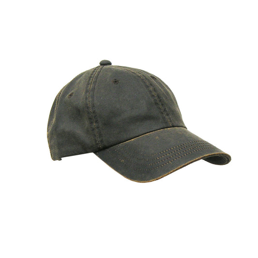 Blair Weathered Cotton 6 - Panel Unstructured Cap with Water - Repellent Finish - Urban Caps
