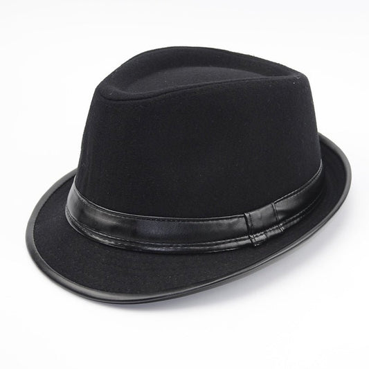 British Fashion Men Woolen Top Hat - Urban Caps