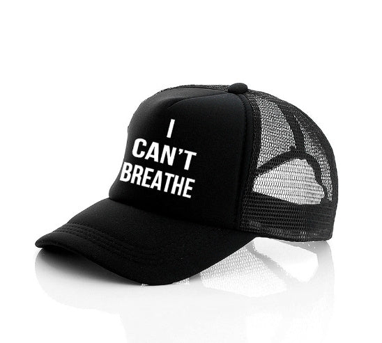 I can't Breathe Printed baseball caps - Urban Caps