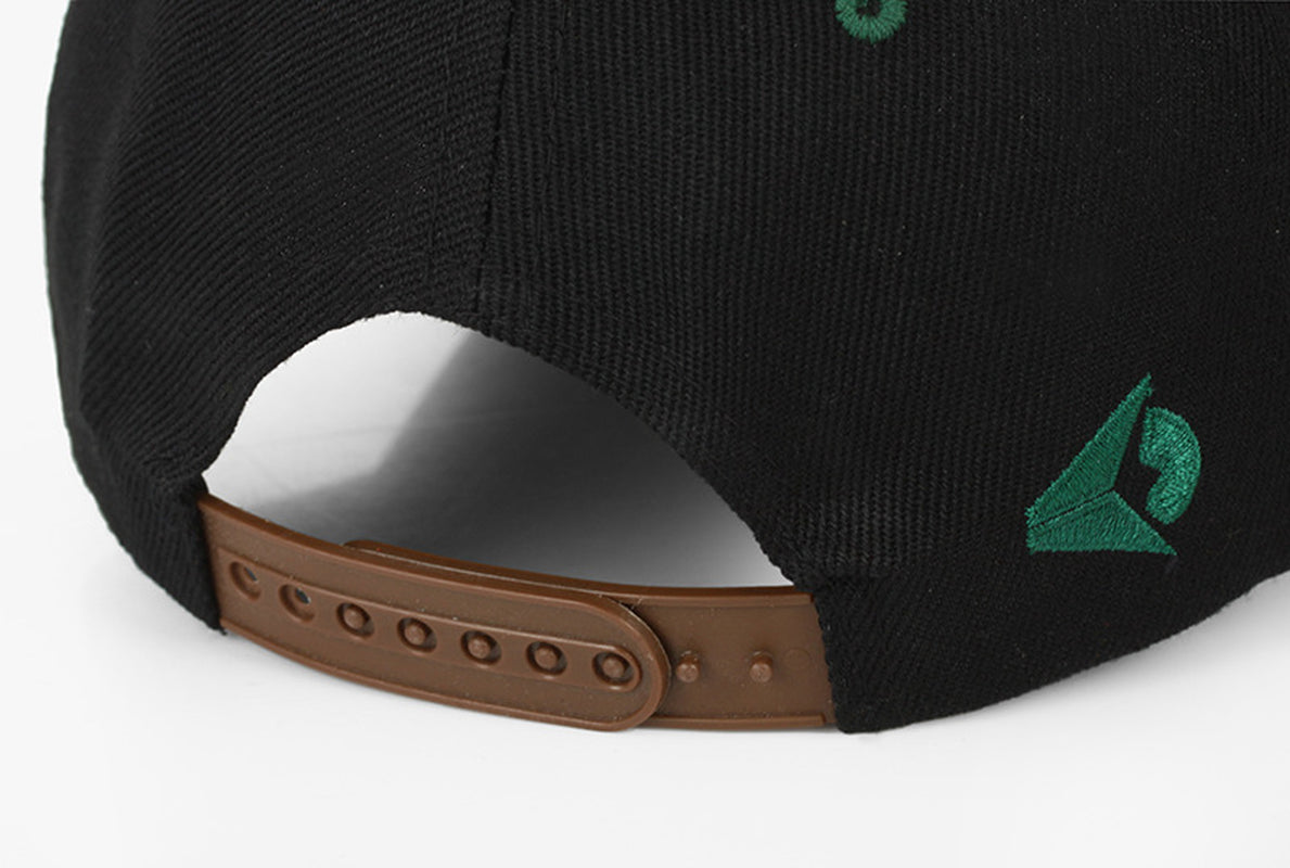 Simple Green Maple Leaf Hemp Leaf Caps Men and Women Baseball Caps Shopping