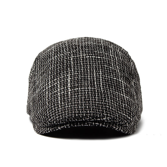 Men's Breathable Retro Casual Cotton And Linen Beret - Urban Caps