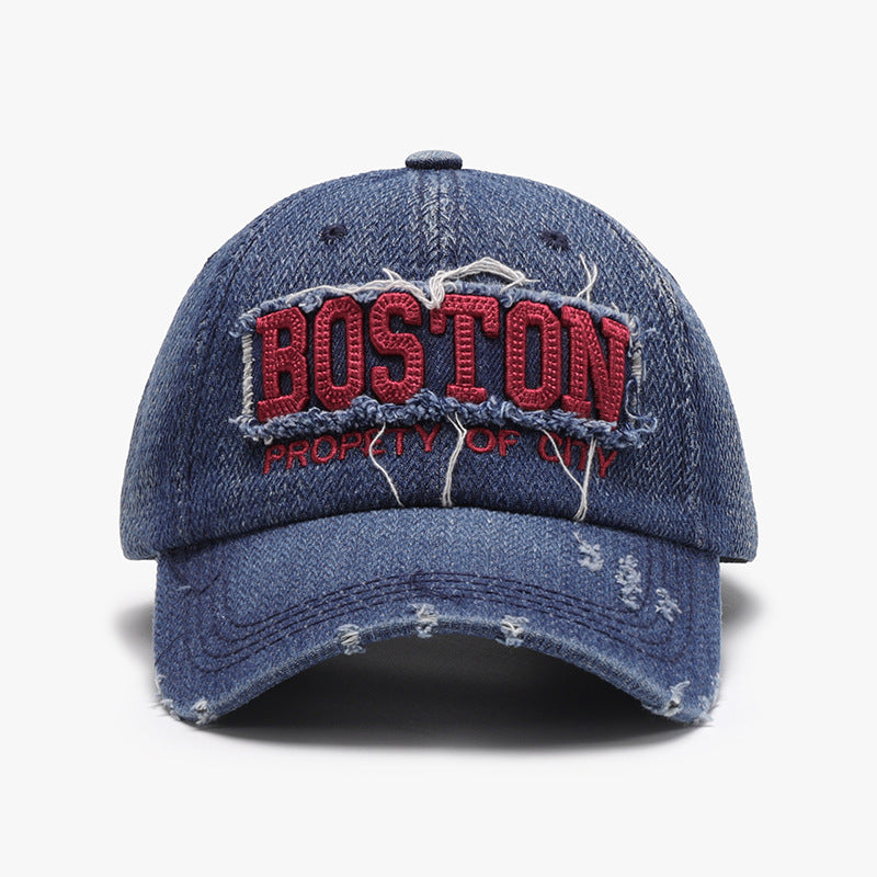 Three-dimensional Embroidery Men's Soft Peaked Cap Outdoor - Urban Caps