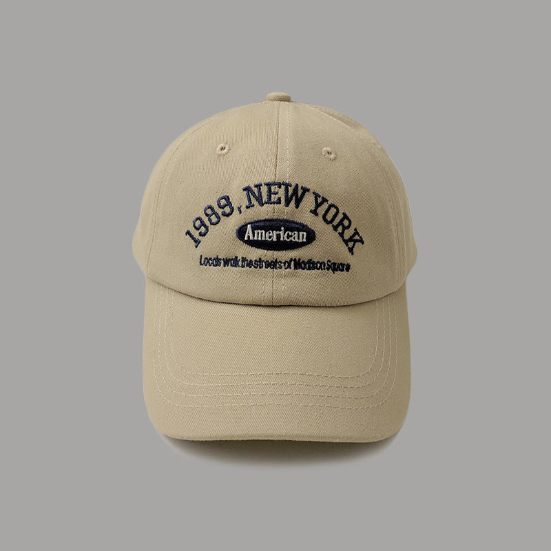 Versatile Embroidered Vintage Baseball Hat - Urban Caps