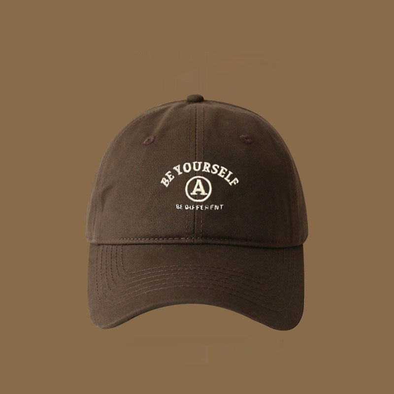 Baseball Cap Female Embroidered Couple Face - Urban Caps