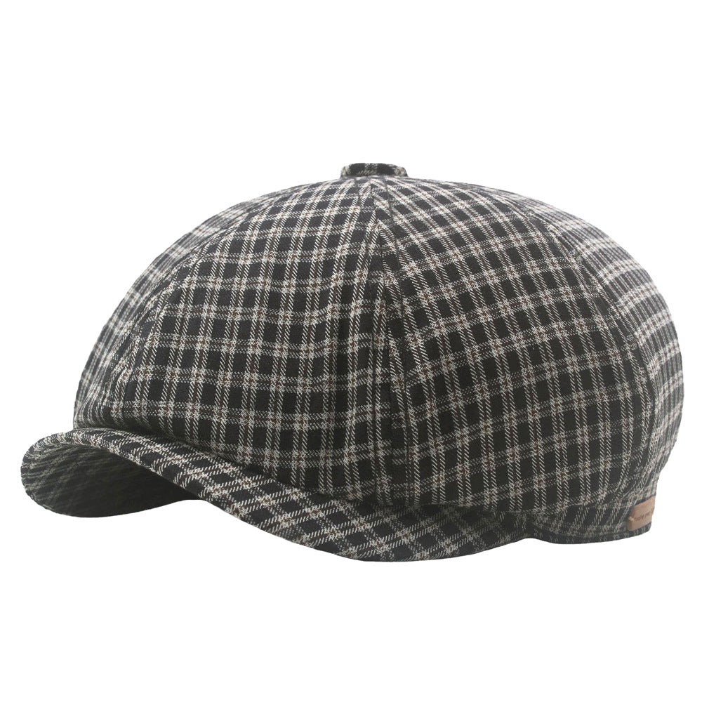 Casual British Small Lattice Beret Retro - Urban Caps