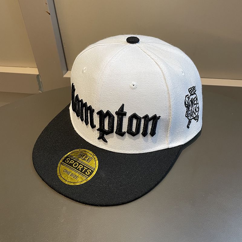 Men's Summer Wide Brim Camouflage Hip Hop Spring And Autumn Korean Style Trendy Big Head Circumference Flat Brim Baseball Hat - Urban Caps