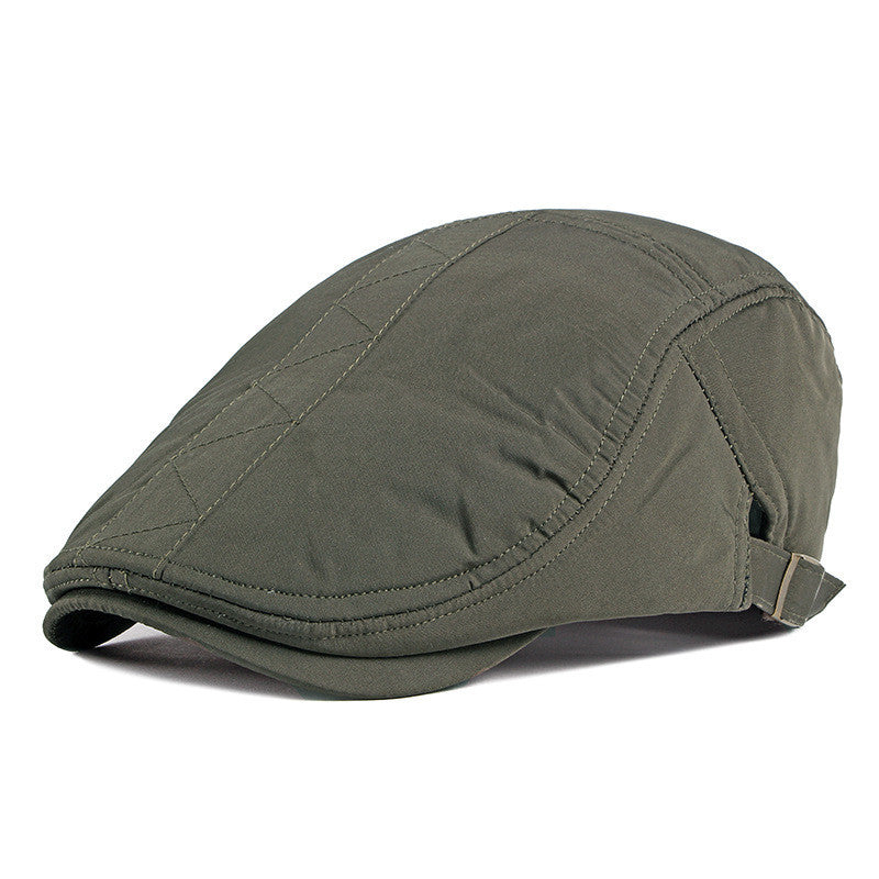 All Match Thickened Warm Forward Painter Hat Beret - Urban Caps