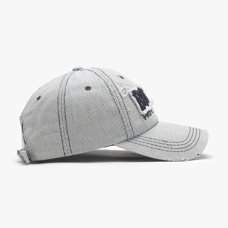 Three-dimensional Embroidery Men's Soft Peaked Cap Outdoor - Urban Caps