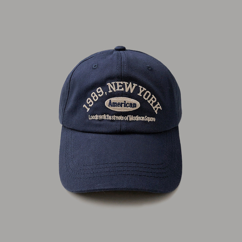 Versatile Embroidered Vintage Baseball Hat - Urban Caps