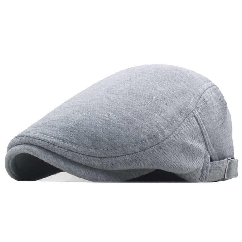 Men’s Classic Flat Top Newsboy Cap – Retro Autumn Beret | Adjustable Fit - Urban Caps