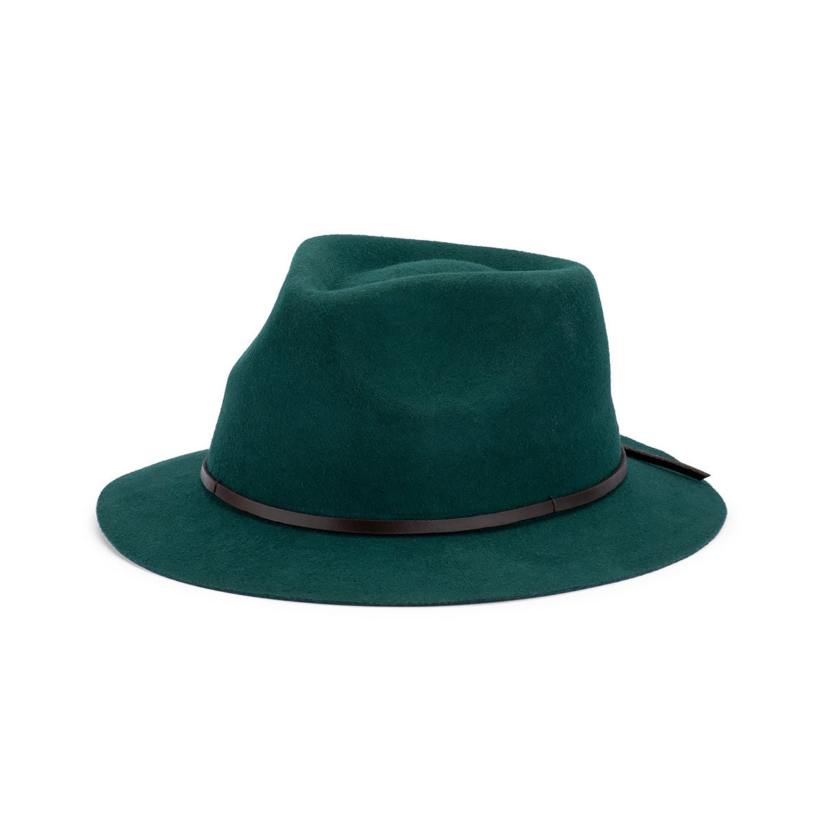 DEMI – AUSTRALIAN WOOL FELT SMALL BRIM FEDORA (SALE) - Urban Caps
