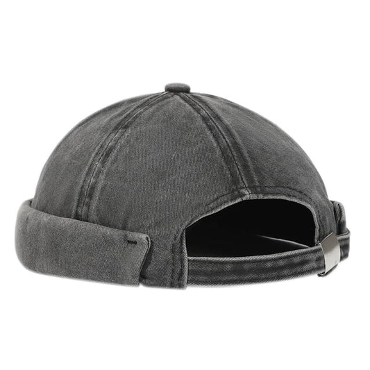 Denim Cotton Docker Cap - Timeless Denim Look With Clean Lines And Classic Appeal