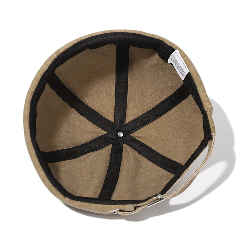 Denim Cotton Docker Cap - Timeless Denim Look With Clean Lines And Classic Appeal