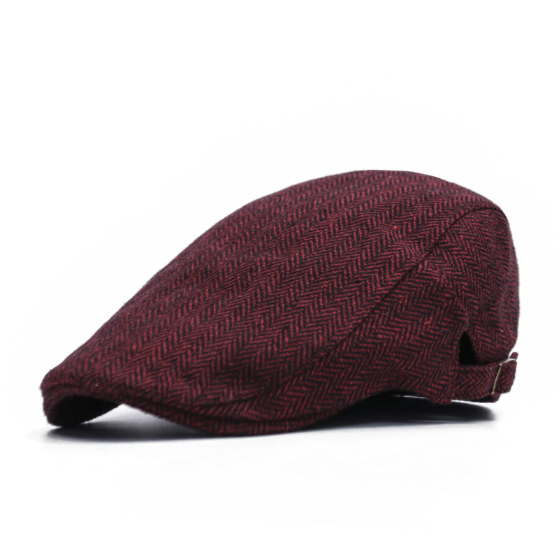 Autumn And Winter Woolen Mens And Womens Beret Caps - Urban Caps