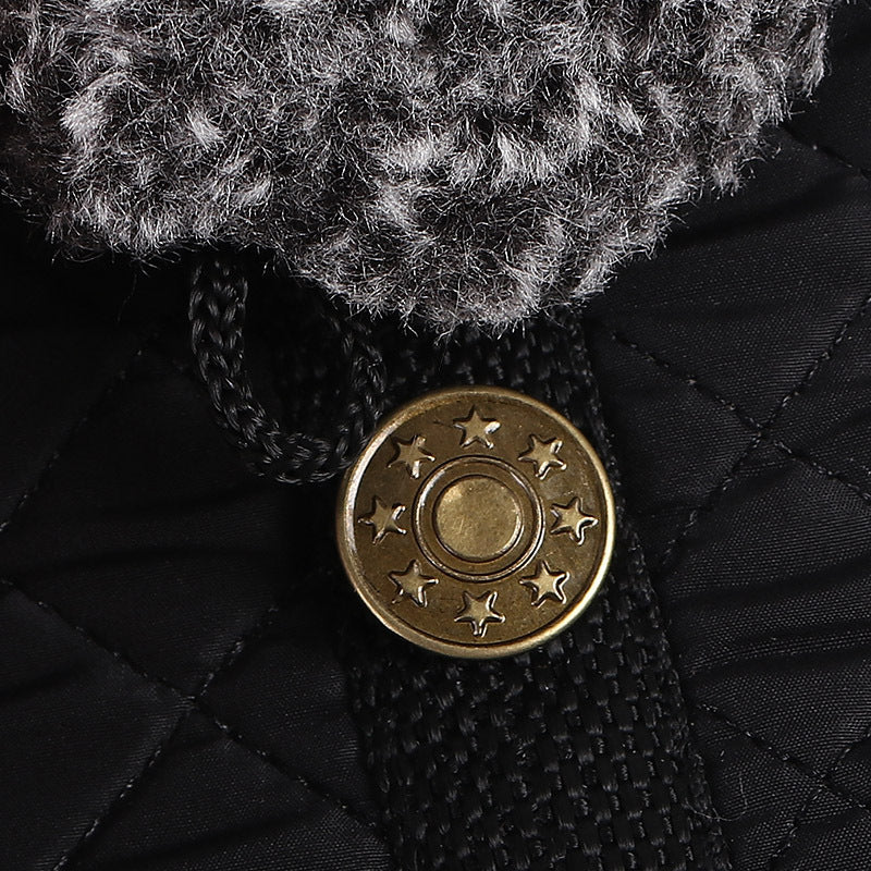 Fleece Warm Check Outdoor Ear Protection Hat: Cozy Comfort for Outdoor Activities - Urban Caps