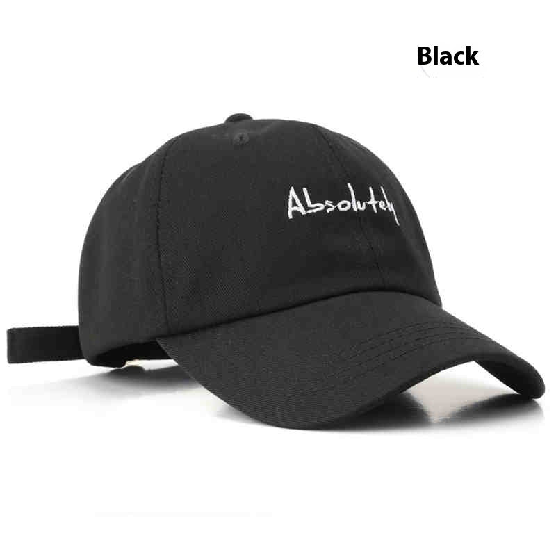 Black Peaked Versatile Casual Baseball Cap - Urban Caps