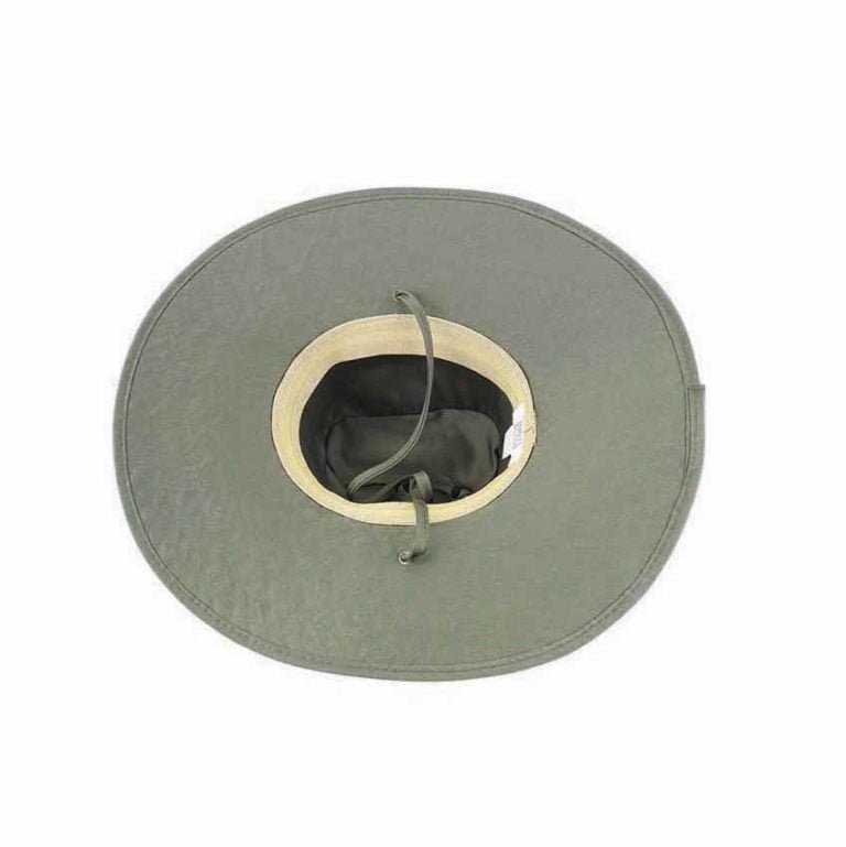 Easton Deluxe Rush Straw Hat with Cotton Lining and UPF 50+ Sun Protection - Urban Caps