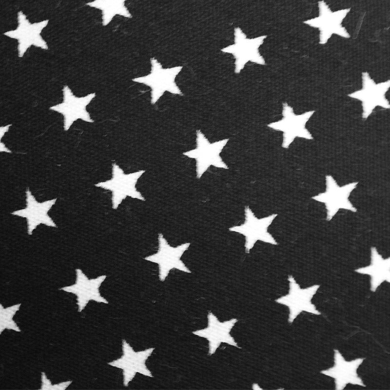 Star Print Hip Hop Belt Buckle Fedora Hat - Urban Caps