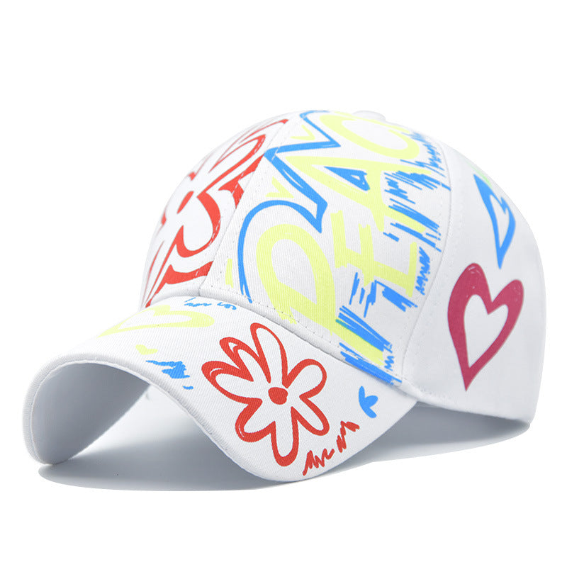 Popular Printed Men'S and Women'S Alphabet Baseball Caps