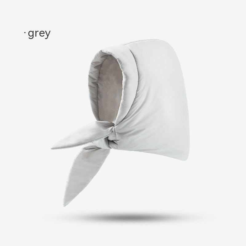 Down Plush Hat For Women Cycling Windproof Waterproof Ear Protection Warm Fashion Hats Winter Thicken Caps - Urban Caps