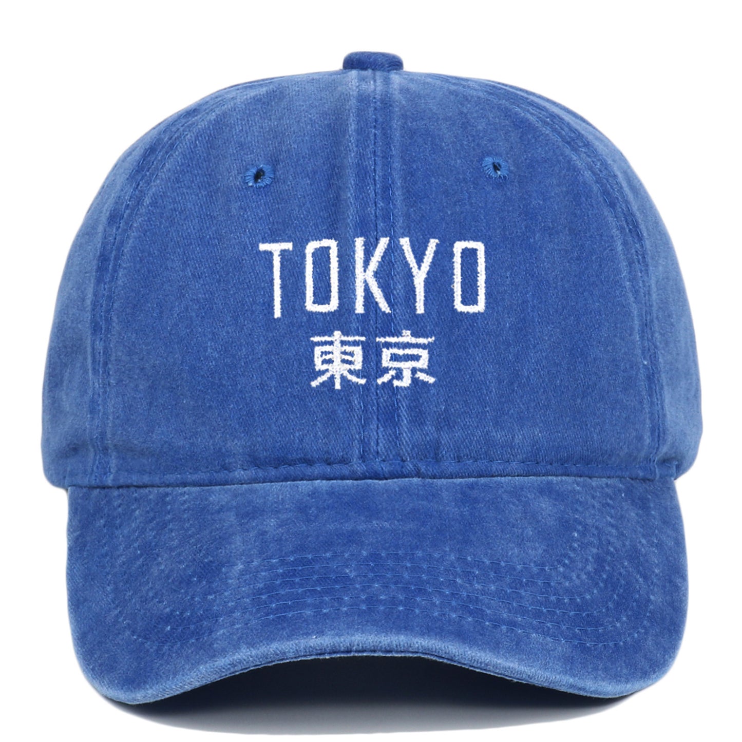 New Retro Washed Simple Tokyo Letters Hat - Urban Caps
