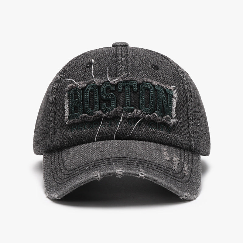 Three-dimensional Embroidery Men's Soft Peaked Cap Outdoor - Urban Caps