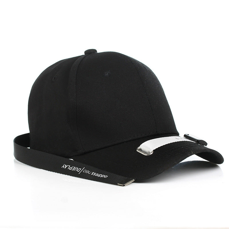 Outdoor Travel Sunscreen Webbing Buckle Baseball HAT